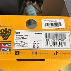 Gola Elan Sneakers - Tobacco/White